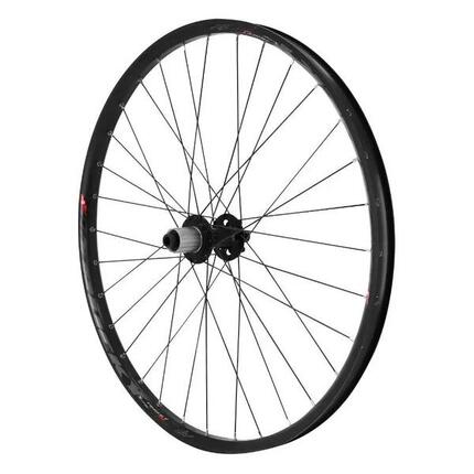 Roue arrière 6 trous moyeu roulement axe traversant jante 32 rayons Velox Trucky