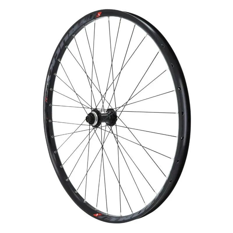 Front disc bike wheel hub (tubeless and tubetype) for through axle 15-100 Velox