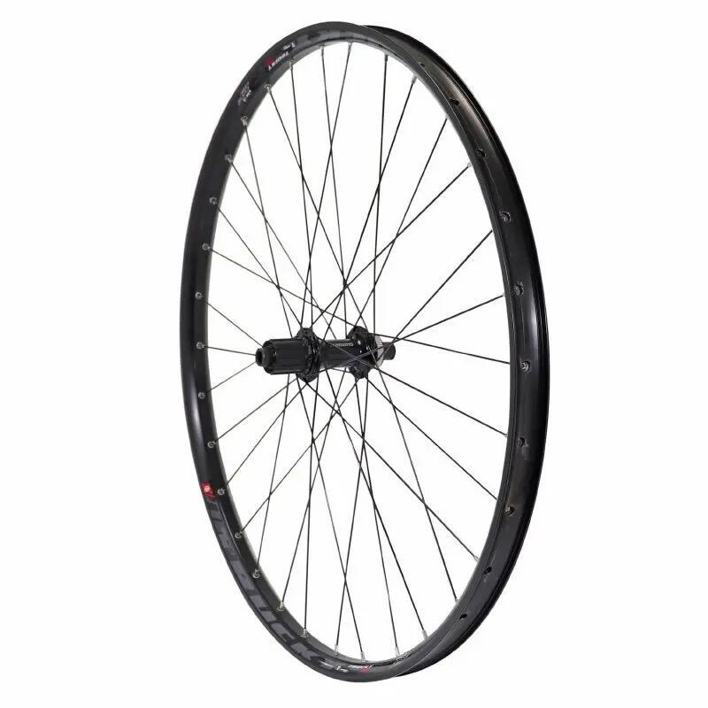 Roue arrière moyeu axe traversant jante 32 rayons Velox Trucky 30 Boost Tubeless 2/4