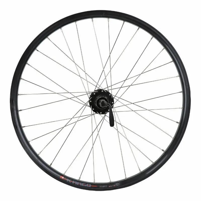Roue- E-Bike arrière double paroi avec oeillets moyeu cassette 6 trous blocage ( 2/4