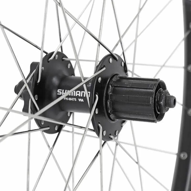 Hinterrad-Bike-Rad doppelwandig mit Ösen 6-Loch-Nabe Kassette (verstärkt) Felge 3/4