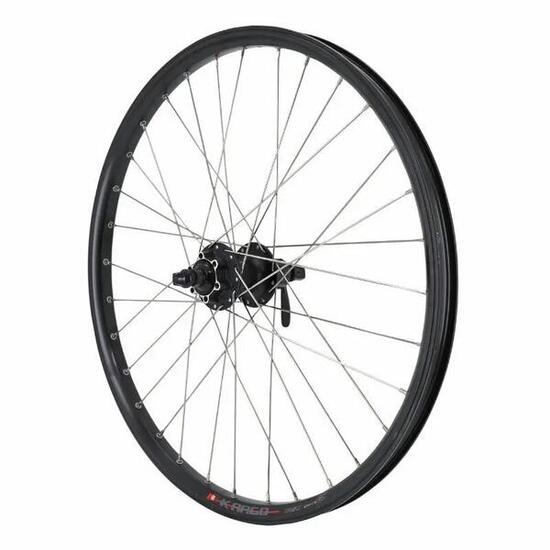 Laufrad- e-Bike Hinterrad doppelwandig mit Ösen Nabe Kassette 6 Loch Blockierung