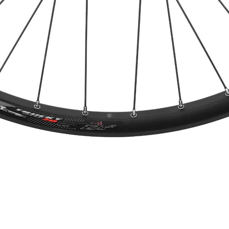 Roue de vélo VTT disc avant moyeu roulement disc 6 trous (compatible tubeless et 4/4
