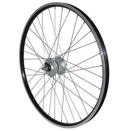Roue avant alu double paroi moyeu jante Velox Er10 Shimano Dynamo Dh2N -2.4W 19C