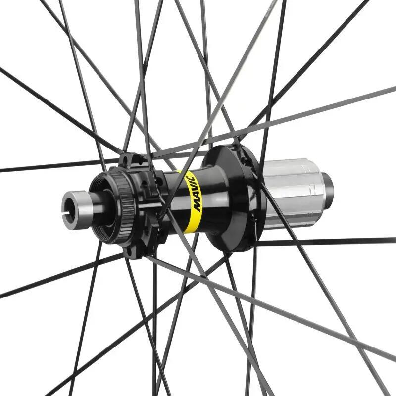 Roue gravel arrière 6 trous axe traversant cassette jante Mavic 700 Allroad Tube 2/3