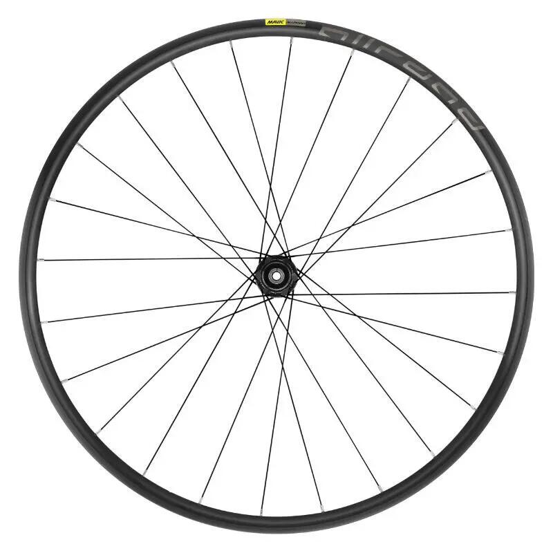 Tylnie koło gravel z piastą 6 otworów, oś przezroczysta, kaseta, obręcz Mavic 70