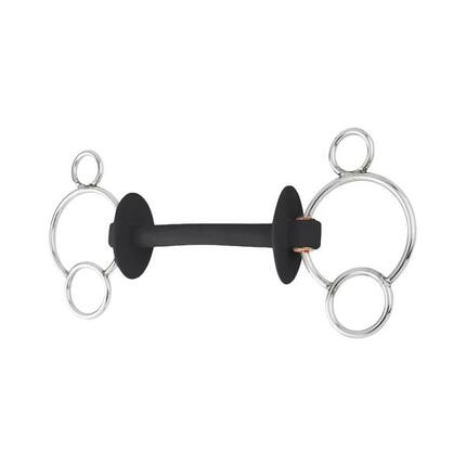 Mors 3 ou 4 anneaux pour cheval extra doux Beris Prime