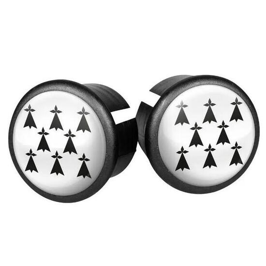 Lot de 2 bouchons de cintre vélo route Velox Doming Bretagne