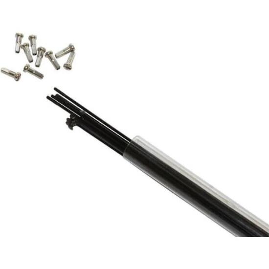 Tube de 10 rayons inox tête coudée avec écrou P2R 296 mm