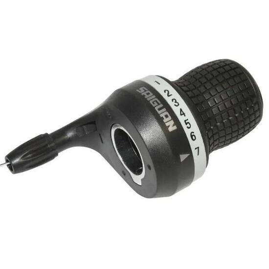 Manette vélo VTT poignée tournante P2R Gripshift Indexe 7 V