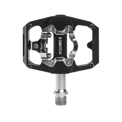 Paire de pédales gravel - plate automatique ou standard alu Switch Cnc (Shimano