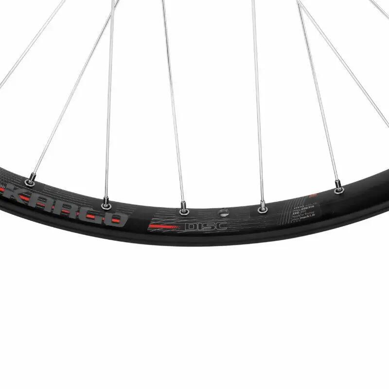 Roue-E-Bike arrière arrière double paroi avec oeillets moyeu 6 trous cassette (r 3/4