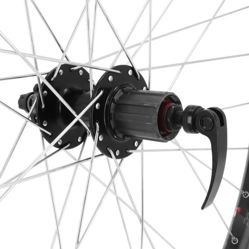 Roue-E-Bike arrière arrière double paroi avec oeillets moyeu 6 trous cassette (r 4/4