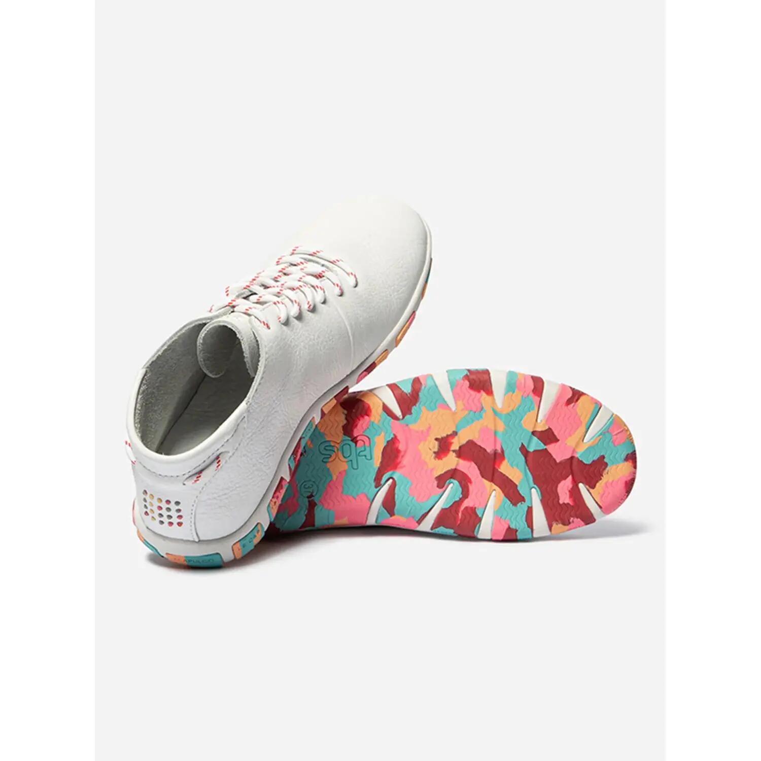 Tennis hautes Femme - JUHAYNA Blanc/ecru 5/5