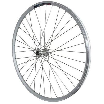 Roue de vélo VTC avant aluminium renforcé moyeu Miche blocage special Loueur Vel