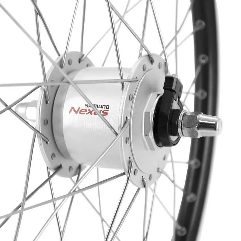 Roue avant alu axe plein Velox Shimano ER10 DH-C3000 6V-3W 3/4