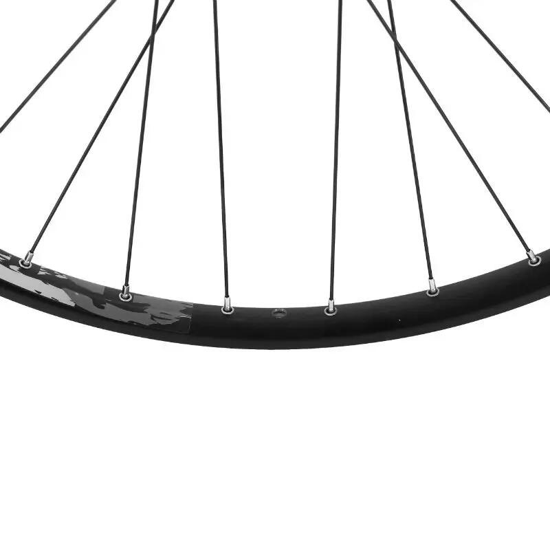 MTB-Fahrradvorderrad doppelwandige 6-Loch-Nabe - 21 mm innen und 27 mm außen Vel 3/4