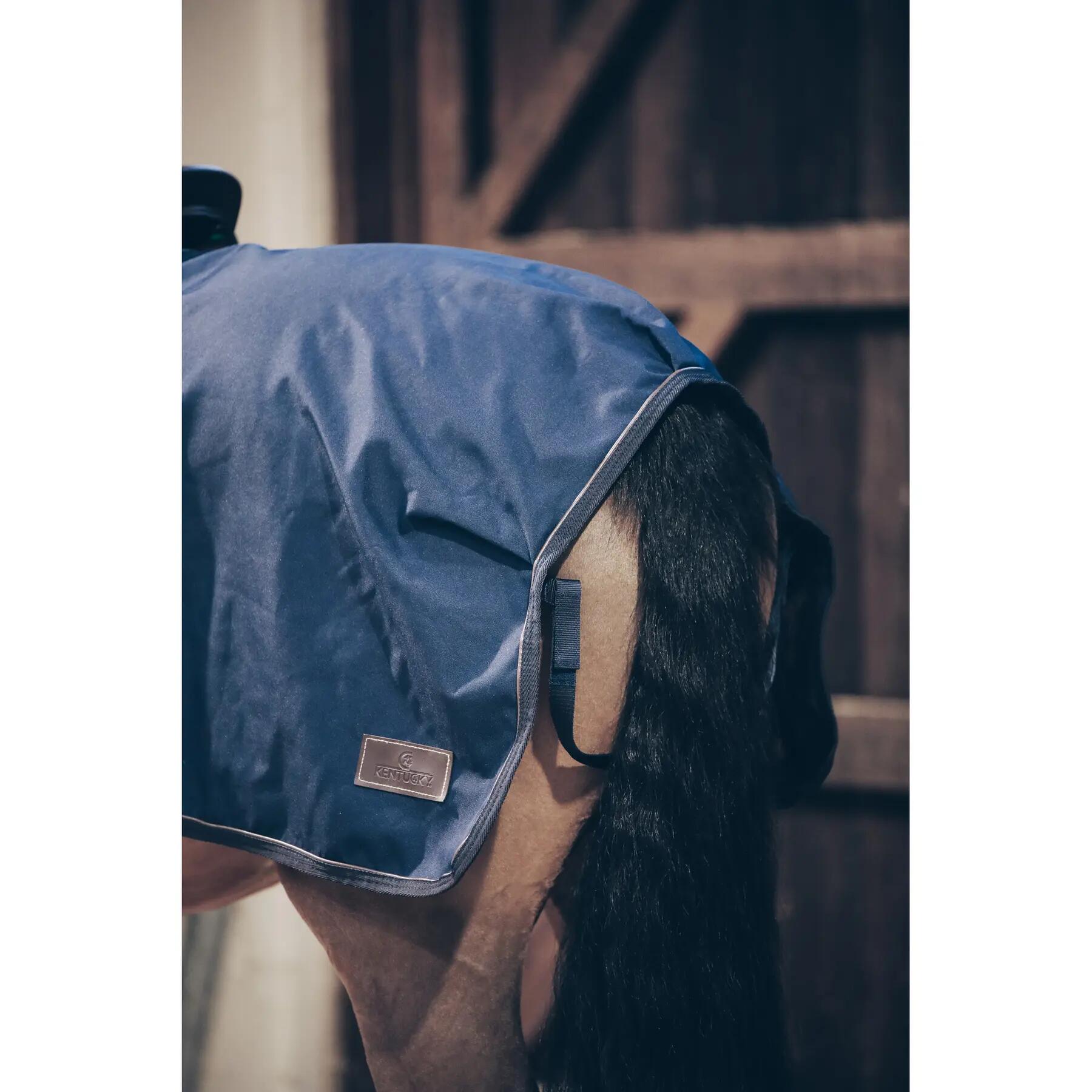Couverture d’extérieur - 600D - M - Fourrure de lapin vegan - Navy 5/5