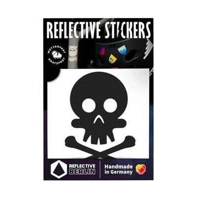 Reflecterende stickers reflective berlin tête de mort
