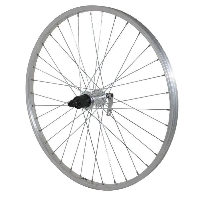 Koło aluminiowe tylne piasta alum blokada kaseta Velox Shimano 7V. 21C