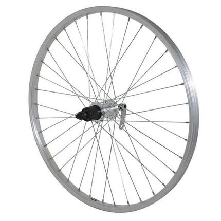 Koło aluminiowe tylne piasta alum blokada kaseta Velox Shimano 7V. 21C