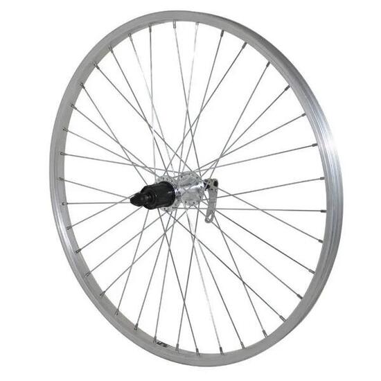 Koło aluminiowe tylne piasta alum blokada kaseta Velox Shimano 7V. 21C