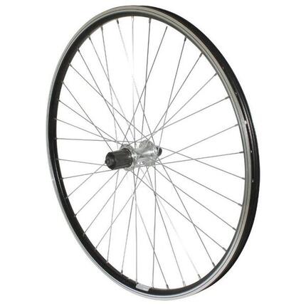 Tylnie koło MTB z podwójną ścianką, piasta aluminium, zamek kaseta Velox P2R 9-8