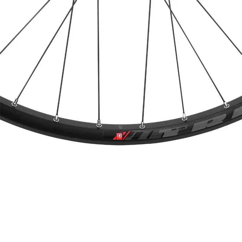 Laufrad MTB Disc Vorderrad Nabe Lager Disc 6 Loch (Tubeless und Tubetype kompati 3/4