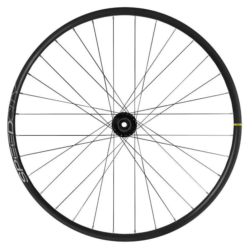 Koło city tylne oś przezroczysta, kaseta, obręcz Mavic 700 Speedcity Tubeless Re