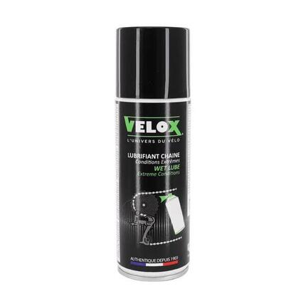 Lubrifiant vélo pour chaîne condition extrême boue et humidité Velox Dry Lube