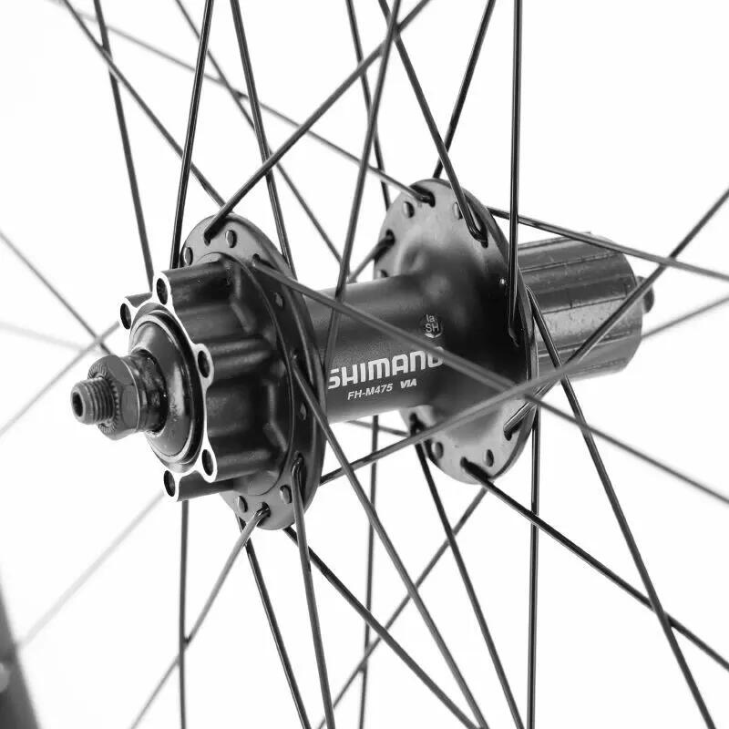 Hinterrad 6-Loch-Nabe compatible Felge 32 Speichen Velox Maxx 25 Disc Tubeless R 2/2