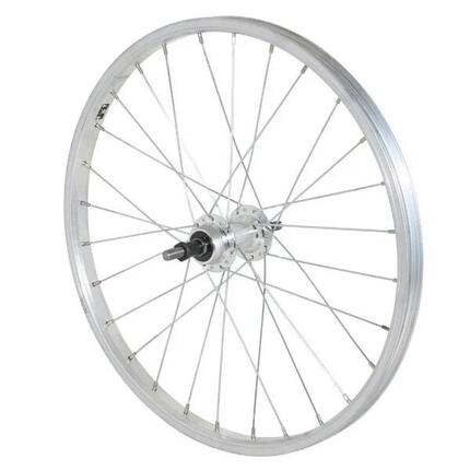 Koło tylne do roweru górskiego piasta aluminiowa pełna oś Velox Rl 6-7V