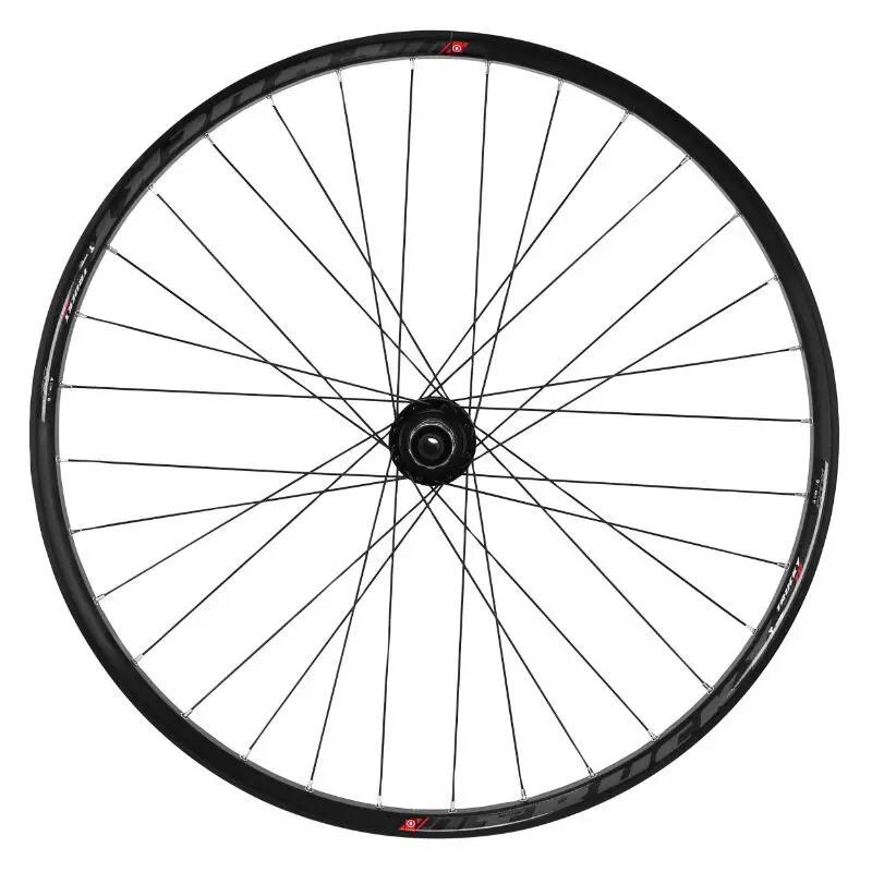 Roue de vélo VTT arrière moyeu roulement disc 6 trous (compatible tubeless et tu 2/3