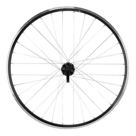 Roue de vélo VTC avant aluminium moyeu disc 6 trous Shimano Velox Disc-V-B M240