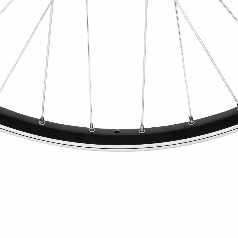Roue de vélo VTC avant aluminium moyeu disc 6 trous Shimano Velox Disc-V-B M240 4/4