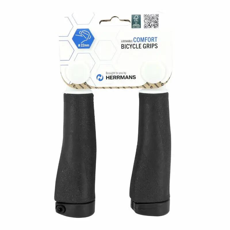 Poignées grip ergonomique serrage lock Herrmans 2/4