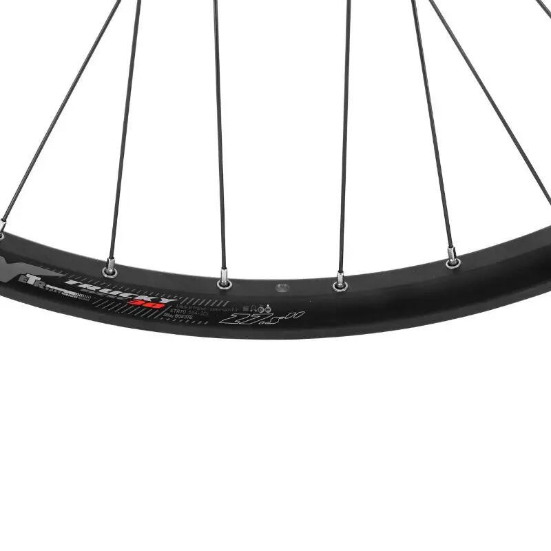 Roue de vélo VTT disc arrière moyeu (tubeless et tubetype) pour axe traversant 1 3/4