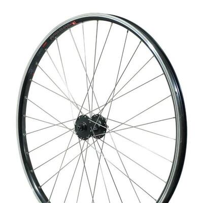 Voorwiel-fiets dubbele wand met oogjes naaf 6-gaats vergrendeling (versterkt) rv