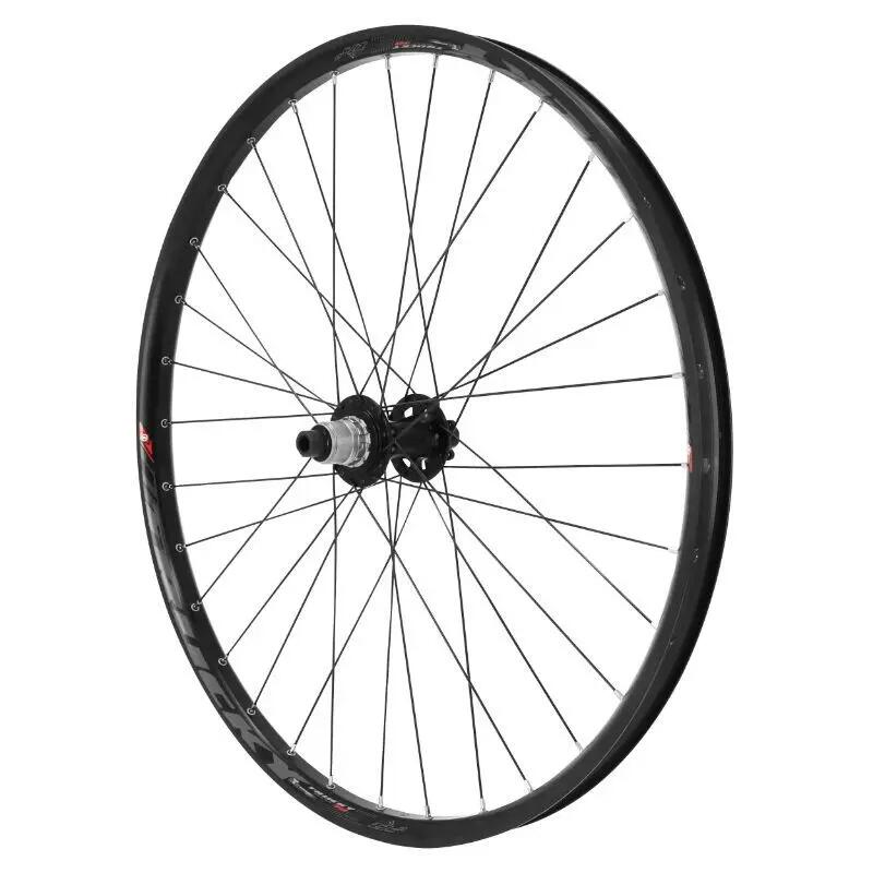 Roue arrière 6 trous moyeu axe traversant compatibleVAE jante 32 rayons Velox Tr 2/4
