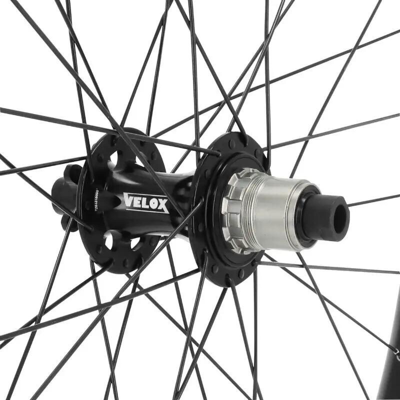 Roue arrière 6 trous moyeu axe traversant compatibleVAE jante 32 rayons Velox Tr 4/4