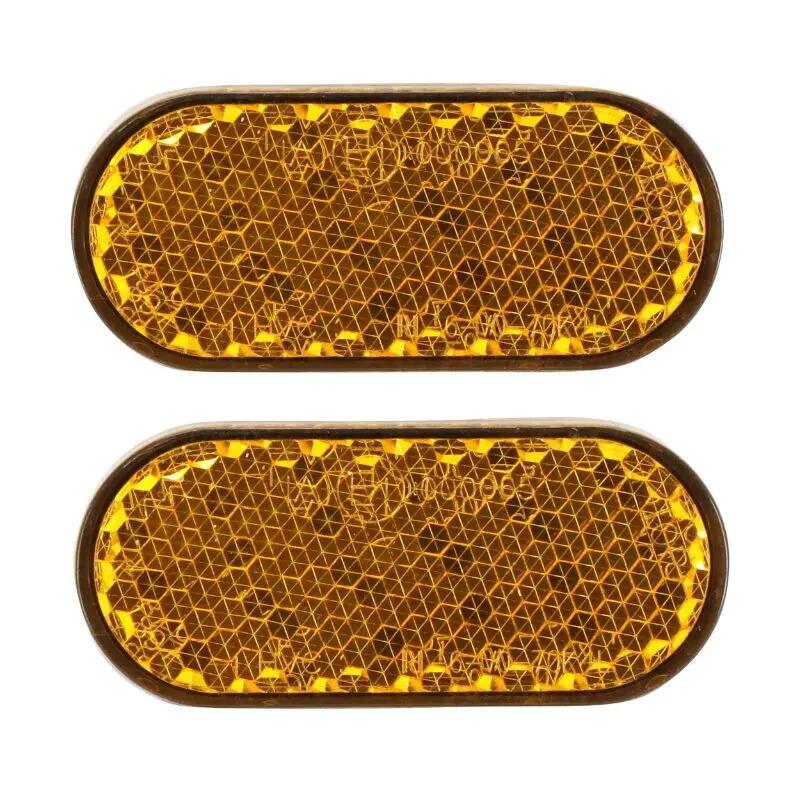 Pairs of reflectors - adhesive lateral fixation P2R