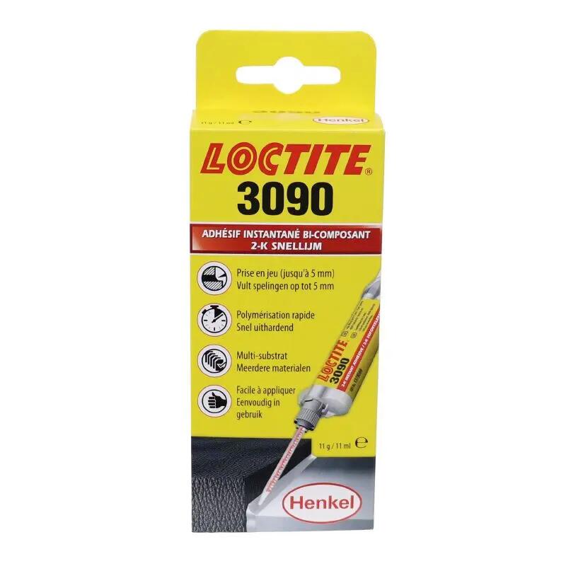 Colle bi-composants avec rattrapage de jeu Loctite 2/2