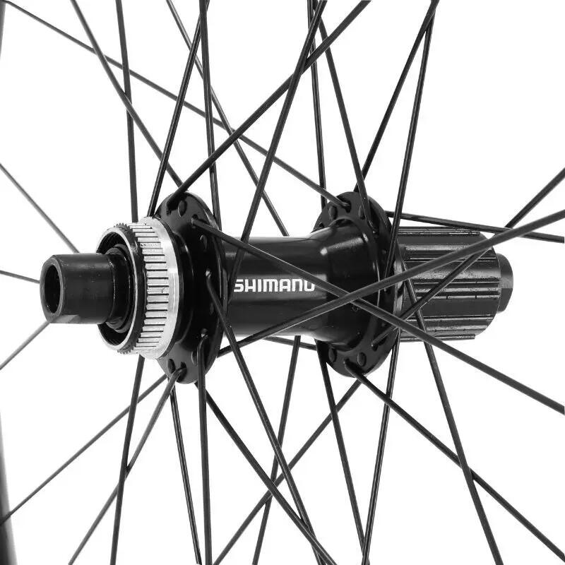Roue de vélo VTT arrière moyeu (compatible tubeless et tubetype) pour axe traver 3/4
