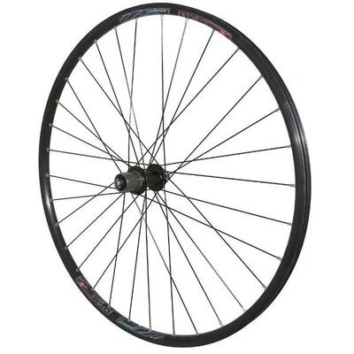 Achterwiel aluminium cassette naaf roestvrij staal spaakslot velg dubbelwandige