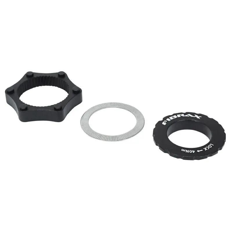 Schijfremadapter voor alle assen Fibrax Shimano Centerlock 2/3
