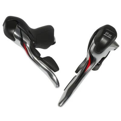 Paar triple aluminium road shifters compatibel met shimano behalve tiagra 4700 m