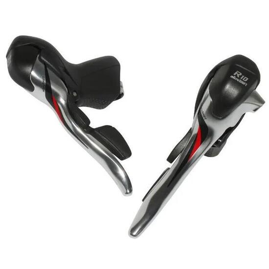 Paar triple aluminium road shifters compatibel met shimano behalve tiagra 4700 M