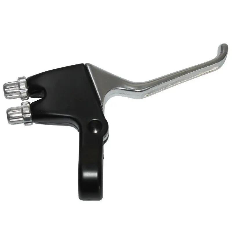 3-finger aluminium brake lever for mountain bikes - use with one hand for front