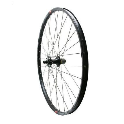 Roue de vélo VTT arrière à roulements (compatible tubeless et tubetype) 6 trous