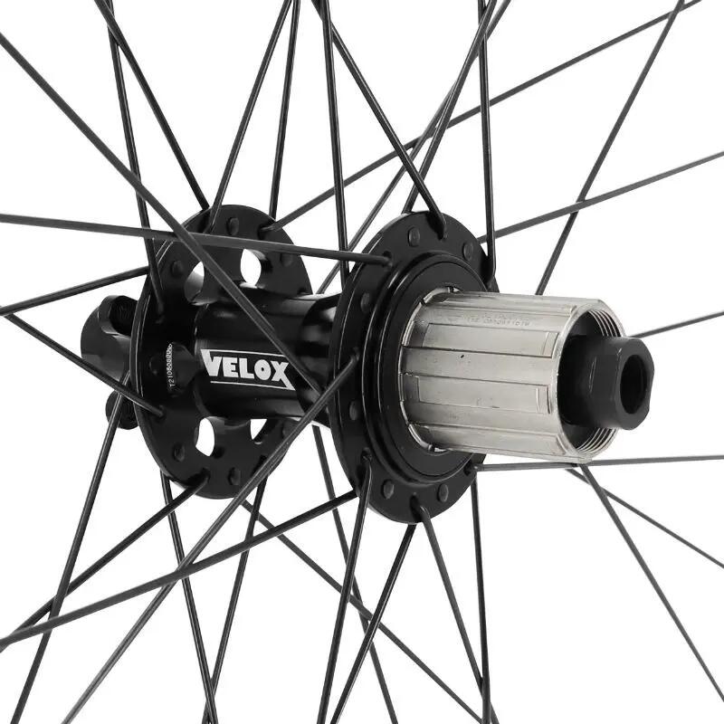 Roue de vélo VTT disc arrière moyeu roulement disc 6 trous (compatible tubeless 4/4